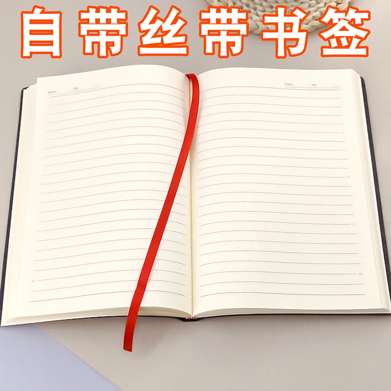 A5 PU Leather Notebook for Office Notes